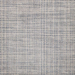 Broadloom carpet swatch in a textured pattern in a blue design