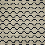 Pattern of black zigzag lines on a beige background