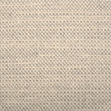 Broadloom carpet in a textural strie stripe in oatmeal and taupe grey accents.