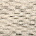 Broadloom carpet in a textural strie stripe oatmeal with accents of black, grey and brown.