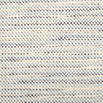 Broadloom carpet in a textural strie stripe in cream and shades of blue.