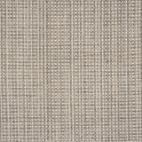 Broadloom carpet swatch in a striped pattern in a dark grey neutral design
