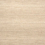 Broadloom carpet swatch in a striped pattern in a cream design