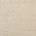 Detail of woven fabric yardage in textured cream and tan.