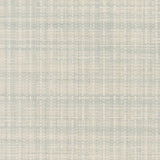 Textured broadloom carpet in pale aqua