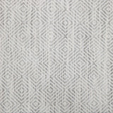 Broadloom carpet swatch in a geometric pattern in a medium grey design