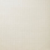 Detail of wallpaper in a grid print in cream.