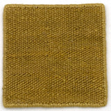 Flatweave dhurrie sample in yellow