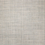 Broadloom carpet swatch in a textured pattern light grey color