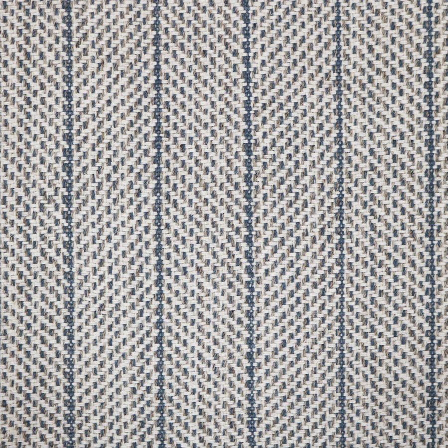 Broadloom carpet swatch in a stripe pattern in a slate design