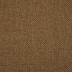 Textural performance broadloom carpet in herringbone design in brown.