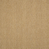 Textural performance broadloom carpet in herringbone design in tan.