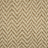 Textural performance broadloom carpet in herringbone design in beige.