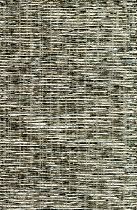 Textural broadloom carpet in green.