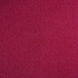 Broadloom sample cut pile in raspberry red. 