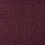 Broadloom sample cut pile in wine purple.