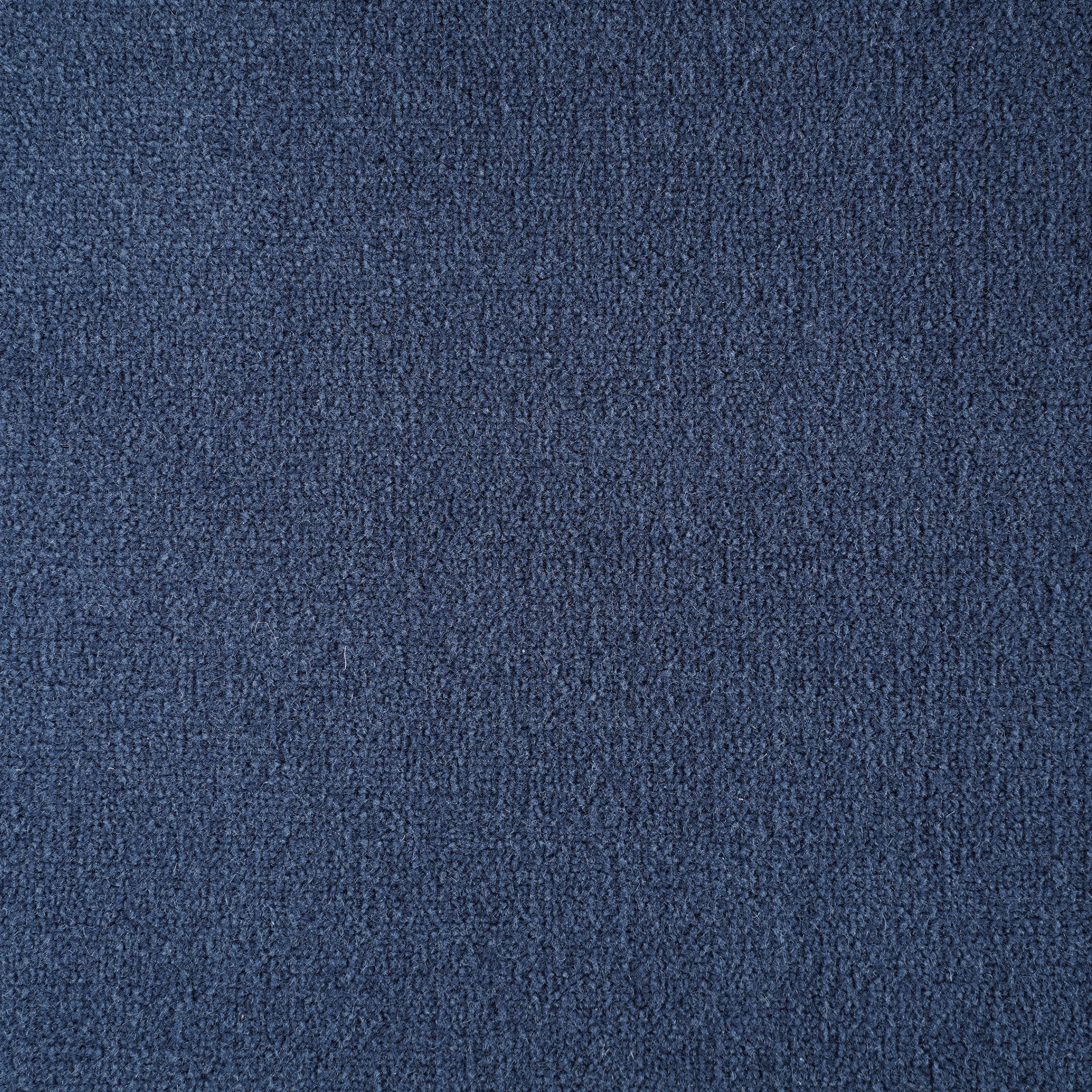 Broadloom sample cut pile in blue.