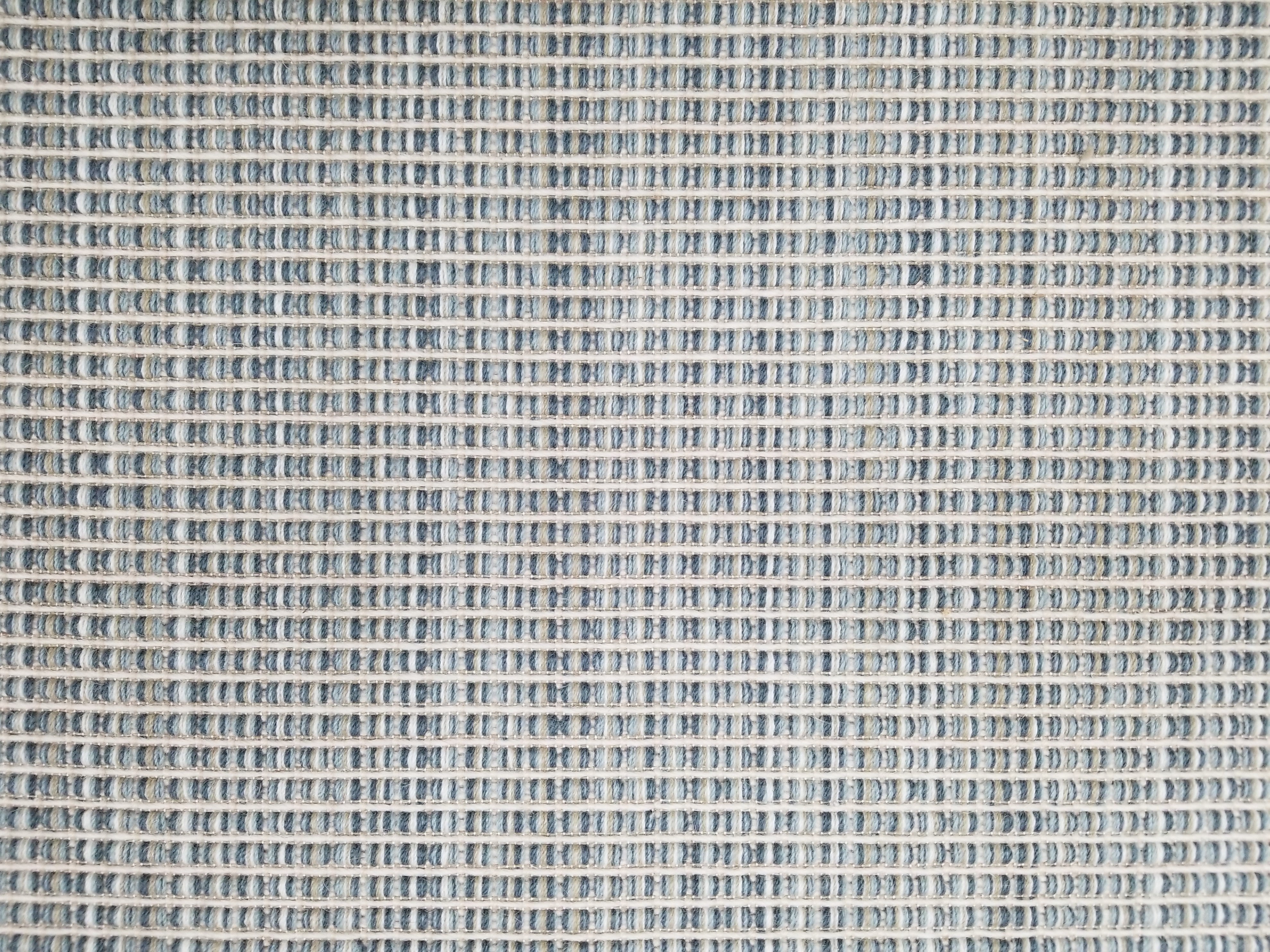 Berlin textural rug design in blue and grey