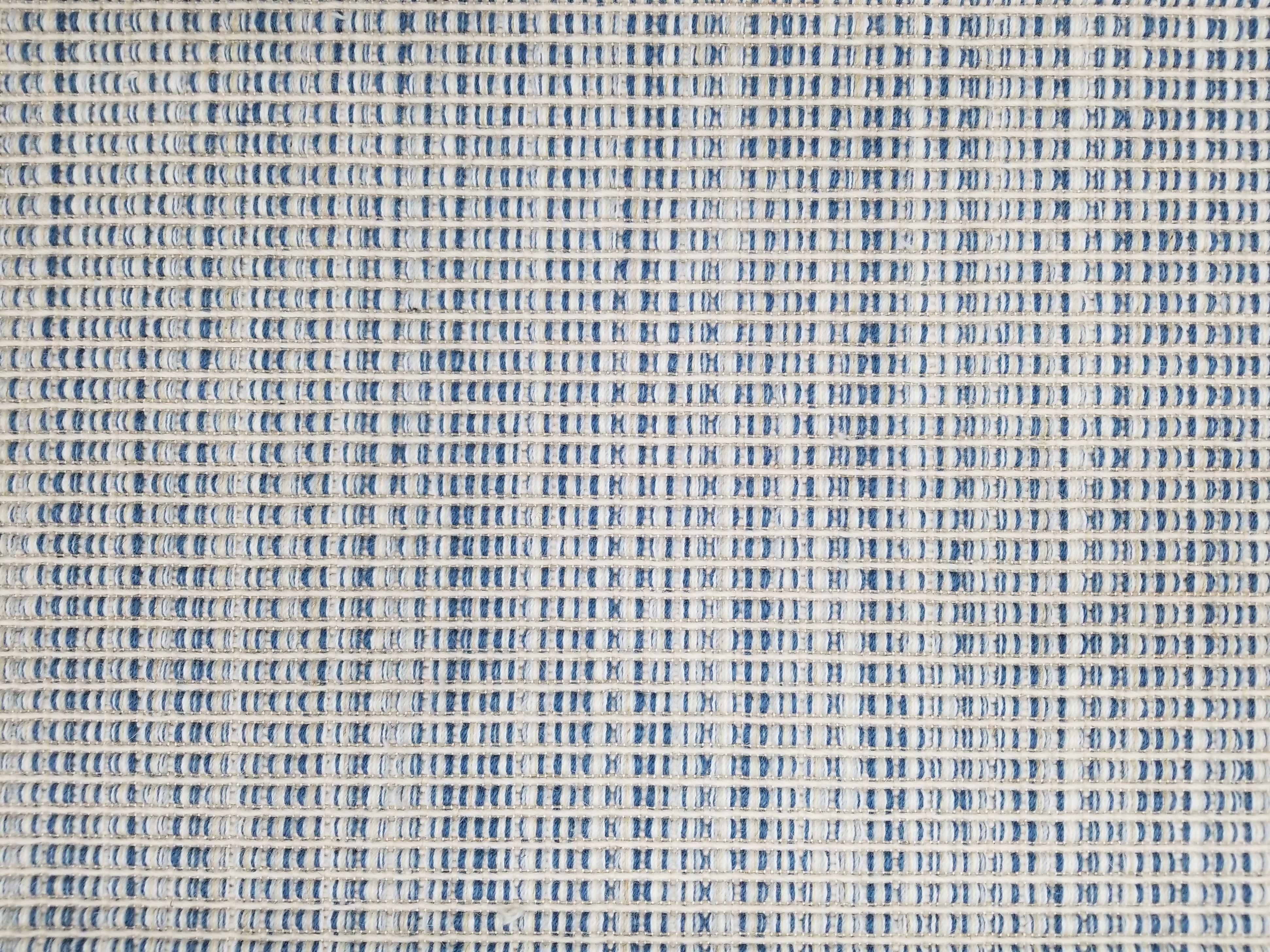 Berlin textural rug design in blue and beige
