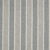 Broadloom carpet in cream and steel blue.