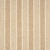 Broadloom carpet in cream and taupe stripes.