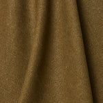 A draped swatch of linen fabric in a solid olive green color.