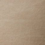 A swatch of blended linen fabric in a solid tan color.