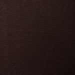 A swatch of blended linen fabric in a solid espresso brown color.