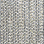  Broadloom carpet in a small scale plaid in grey and tan
