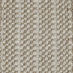  Broadloom carpet in a small scale plaid in ivory and natural taupe.
