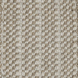  Broadloom carpet in a small scale plaid in ivory and natural taupe.