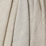 All three colors of the Normandy Fabric shown draped to show the subtle color differences