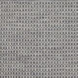 Textured handwoven carpet in charcoal grey
