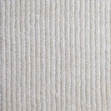 Broadloom carpet swatch in a stripe pattern in a white design