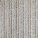 Broadloom carpet swatch in a stripe pattern in a silver grey design