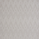 Broadloom carpet in dense zigzag stripe in tonal beige.