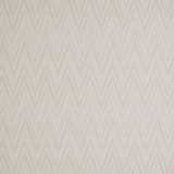 Broadloom carpet in dense zigzag stripe in tonal ivory.