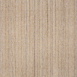Broadloom carpet in textural stripe in cream and grey. 