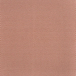 Herringbone woven fabric in rust red.