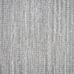 Broadloom carpet swatch in a textural pattern in a light grey design