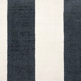 Broadloom carpet swatch in a stripe pattern in a dark blue design