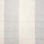 Broadloom carpet swatch in a stripe pattern in a light grey design