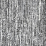 Broadloom carpet swatch in a stripe pattern in a black design