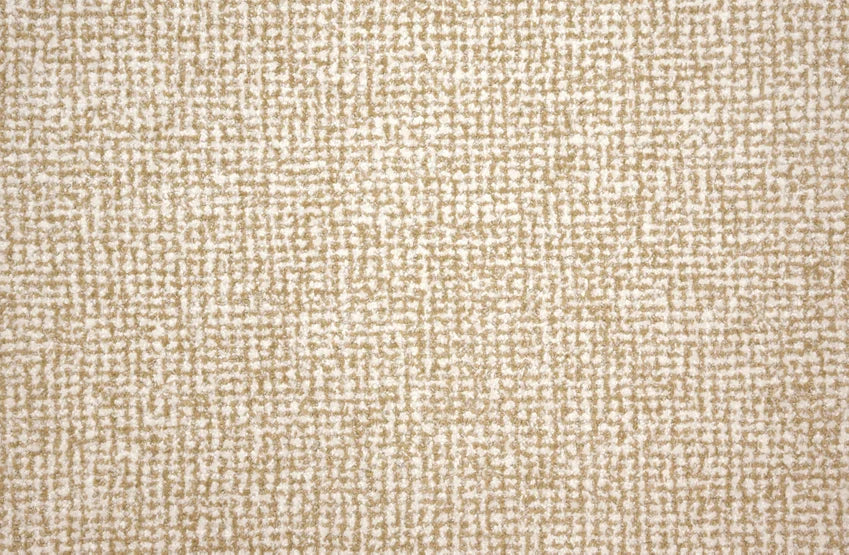 Broadloom carpet swatch in a textural pattern in a tan design