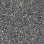 Broadloom carpet swatch geometric design in slate
