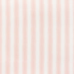 Detail of fabric in a textural speckled stripe print in dusty rose and cream.