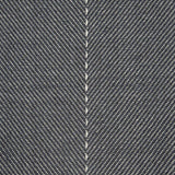 Broadloom carpet swatch in a stripe pattern in a slate grey design