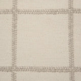 Broadloom carpet swatch in a checkered pattern in a cream design