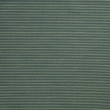 Woven outdoor fabric in a subtle stripe design in blue and green. 
