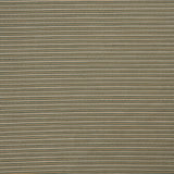 Woven outdoor fabric in a subtle stripe design in green and tan. 